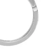 Anello con catena a maglie D Heritage in acciaio inossidabile