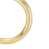 Anello con elemento centrale in ottone dorato Bright Baubles
