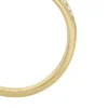 Anello con fascia in acciaio inossidabile color oro Archival Glitz