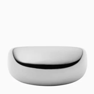 Anello con fascia in acciaio inossidabile della collezione Ellis Domed