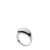 Anello con fascia in acciaio inossidabile della collezione Ellis Domed