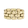 Anello con maglie Arden in acciaio inossidabile color oro