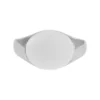 Anello con sigillo Ellis in acciaio inossidabile