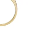 Anello con sigillo Ellis in acciaio inossidabile color oro
