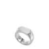Anello con sigillo in acciaio inossidabile All Stacked Up