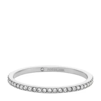 Anello Ellis Pavé Glitz in acciaio inossidabile