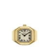 Anello Harlow Orologio Orologio in acciaio inossidabile dorato a due lancette