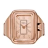 Anello orologio Raquel Due lancette in acciaio inossidabile color oro rosa