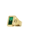 Anello orologio Raquel Orologio a due lancette in acciaio inossidabile color oro