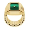 Anello orologio Raquel Orologio a due lancette in acciaio inossidabile color oro
