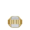 Anello orologio Raquel Orologio a due lancette in acciaio inossidabile color oro