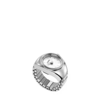 Anello per orologio a due lancette in acciaio inossidabile