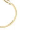 Anello Toi Et Moi con cuore in madreperla e acciaio inossidabile dorato Sutton Radiant Love