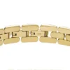 Arden Watch Links Bracciale con catena in acciaio inossidabile color oro