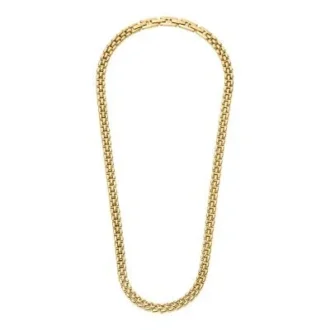 Arden Watch Links Collana con catena in acciaio inossidabile color oro