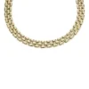 Arden Watch Links Collana con catena in acciaio inossidabile color oro