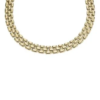 Arden Watch Links Collana con catena in acciaio inossidabile color oro