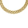 Arden Watch Links Collana con catena in acciaio inossidabile color oro