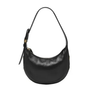 Borsa a mezzaluna in pelle Harwell