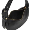 Borsa a mezzaluna in pelle Harwell