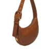Borsa a mezzaluna in pelle Harwell