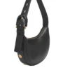 Borsa a mezzaluna in pelle Harwell