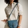 Borsa a tracolla con patta grande in pelle Everleigh