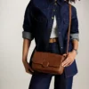 Borsa a tracolla convertibile in pelle Lennox