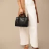 Borsa a tracolla in pelle Carlie