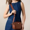 Borsa a tracolla in pelle Danni
