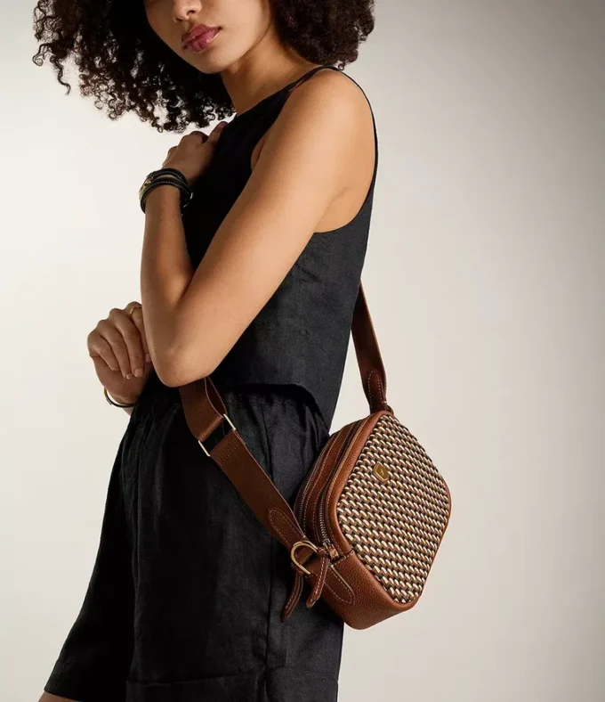 Borsa a tracolla in pelle Danni