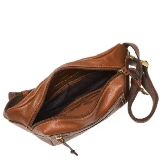 Borsa a tracolla in pelle Fletcher