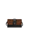 Borsa a tracolla in pelle Haircalf Harwell