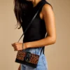 Borsa a tracolla in pelle Haircalf Harwell