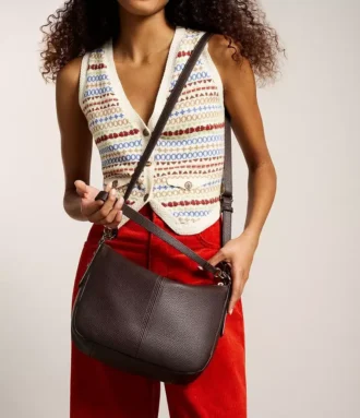 Borsa a tracolla in pelle Jolie