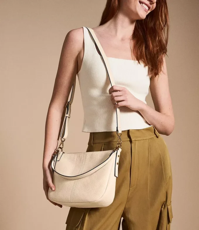 Borsa a tracolla in pelle Jolie