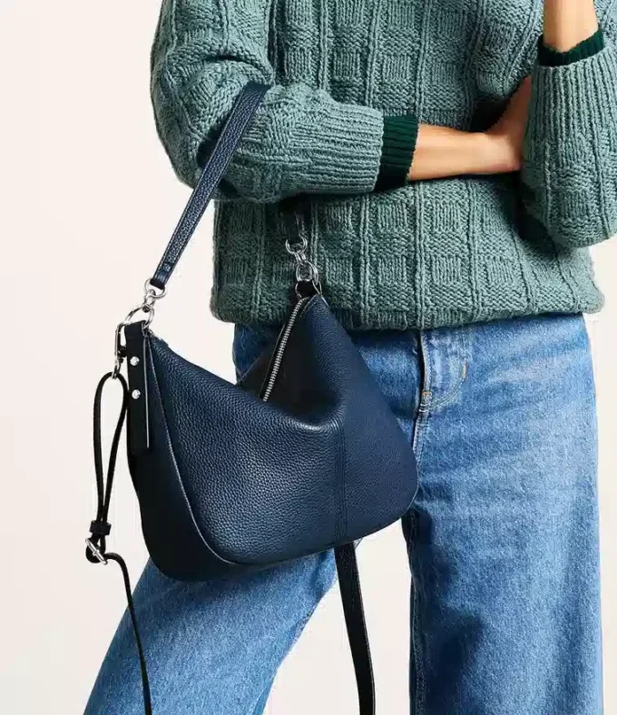 Borsa a tracolla in pelle Jolie