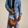 Borsa a tracolla in pelle Jolie