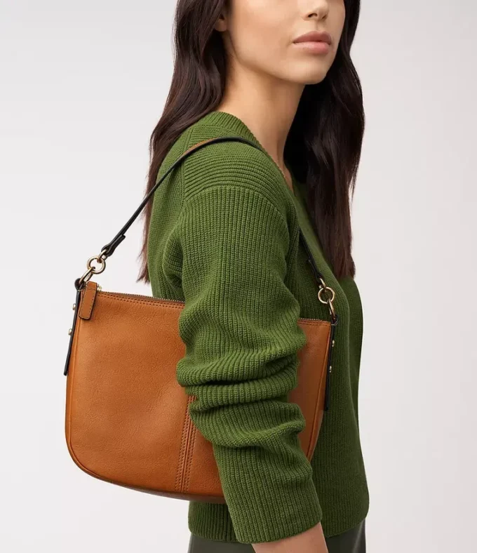 Borsa a tracolla in pelle Jolie