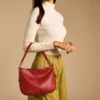Borsa a tracolla in pelle Jolie
