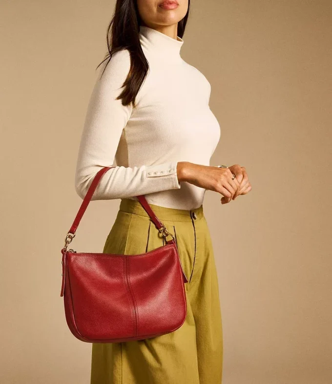 Borsa a tracolla in pelle Jolie
