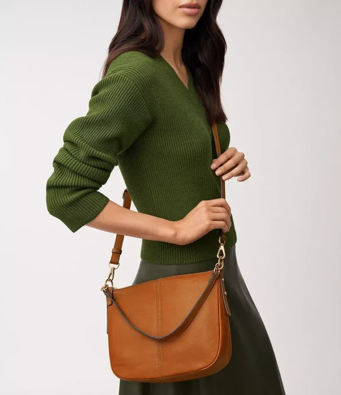 Borsa a tracolla in pelle Jolie