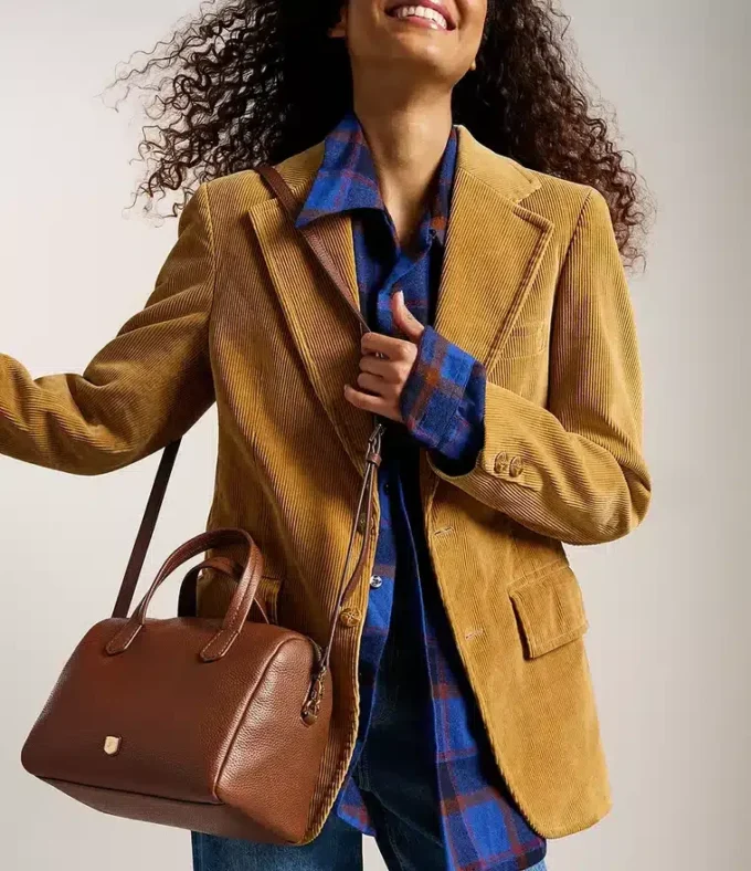 Borsa a tracolla in pelle Lainey