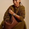 Borsa a tracolla in pelle Willa