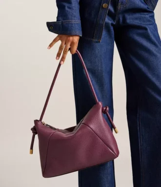 Borsa a tracolla in pelle Willa