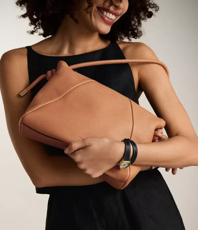 Borsa a tracolla in pelle Willa