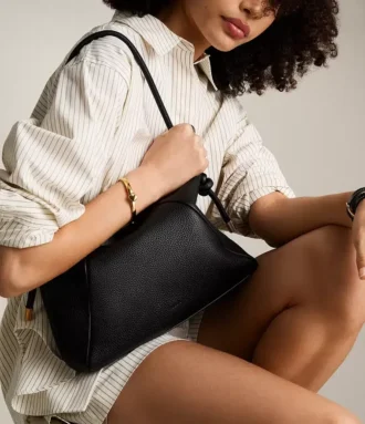 Borsa a tracolla in pelle Willa