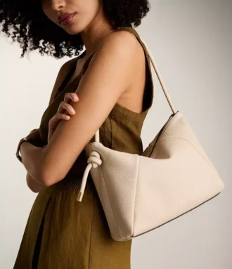 Borsa a tracolla in pelle Willa