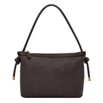 Borsa a tracolla intrecciata Willa