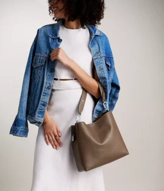 Borsa a tracolla Jessie in pelle